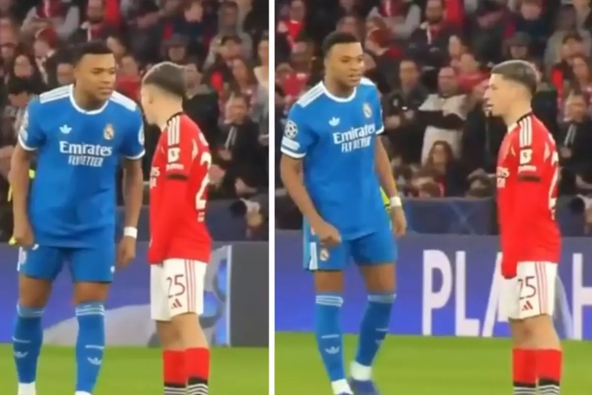 Mbappe'nin Prestianni'nin gözlerinin içine baka baka defalarca küfrettiği görüntüler ortaya çıktı