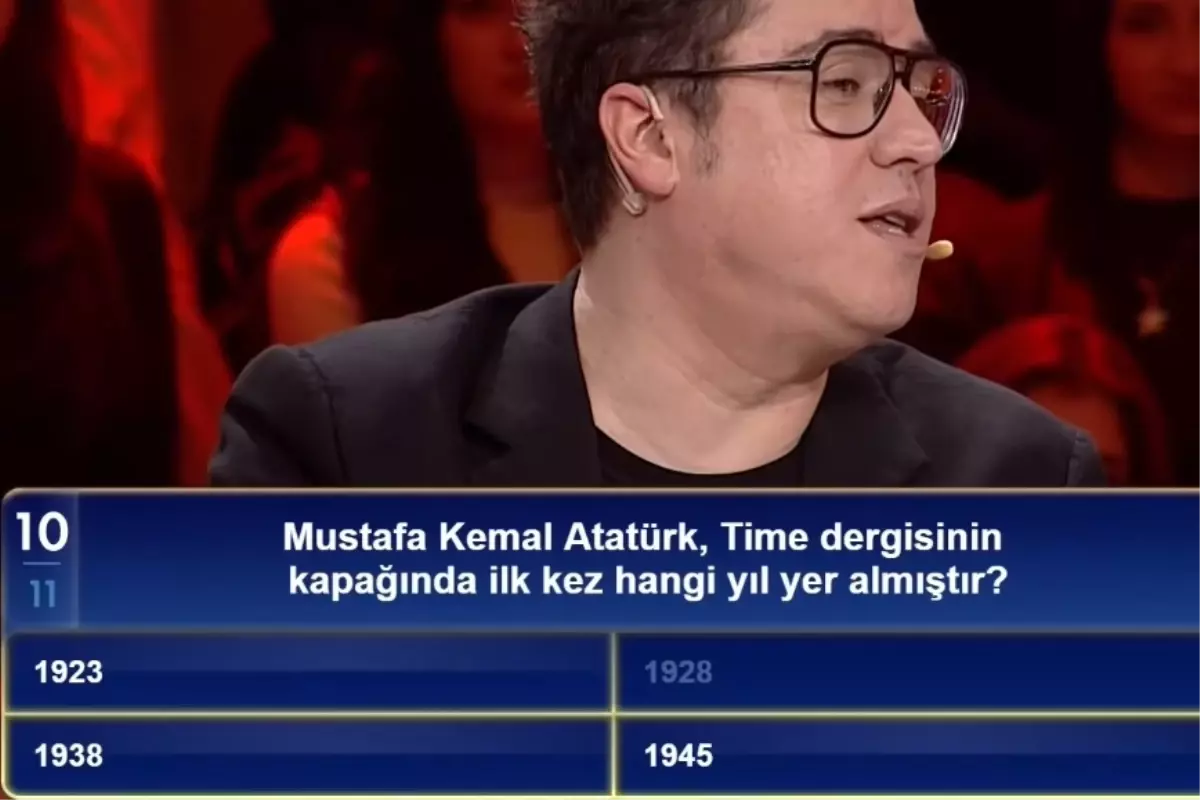 Mustafa Kemal Atatürk, Time dergisinin kapağında ilk kez hangi yıl yer almıştır?