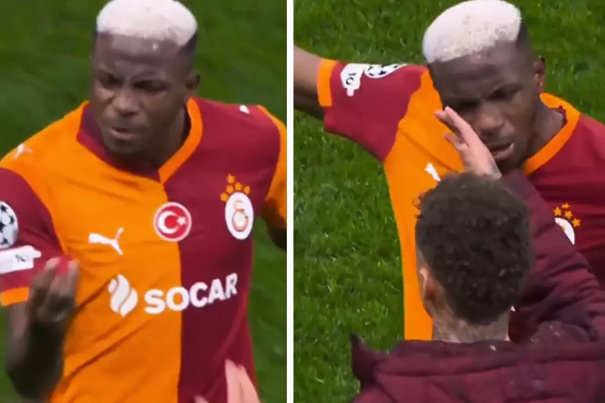 Osimhen tarihi maç sonunda çılgına döndü! İşte sebebi