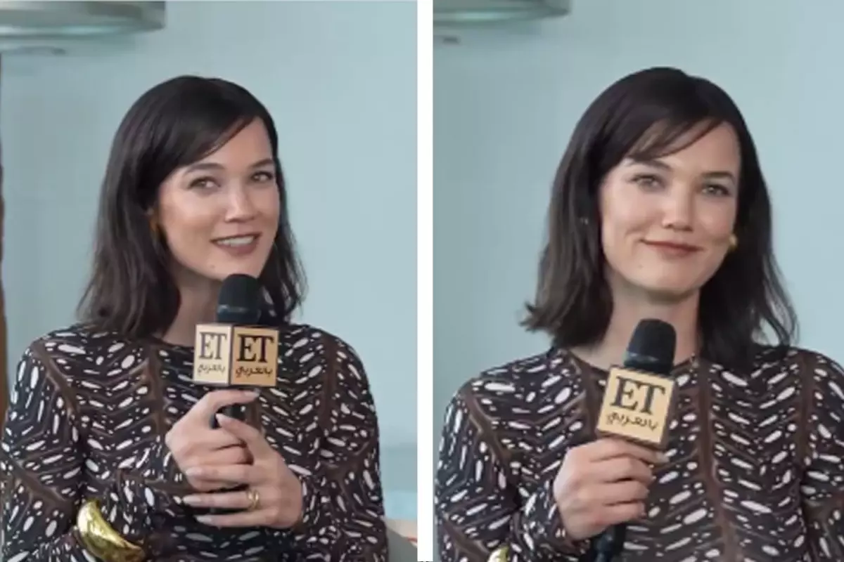 Pınar Deniz'in Arapça şarkı söylediği anlar dikkat çekti