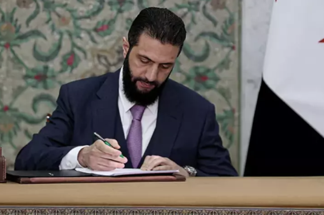 The President of Syria, Shara, announced a general amnesty! All prisoners except for 3 crimes are released