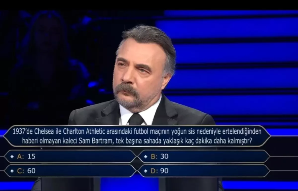 1937'de Chelsea ile Charlton Athletic arasındaki futbol maçının yoğun sis nedeniyle ertelendiğinden haberi...