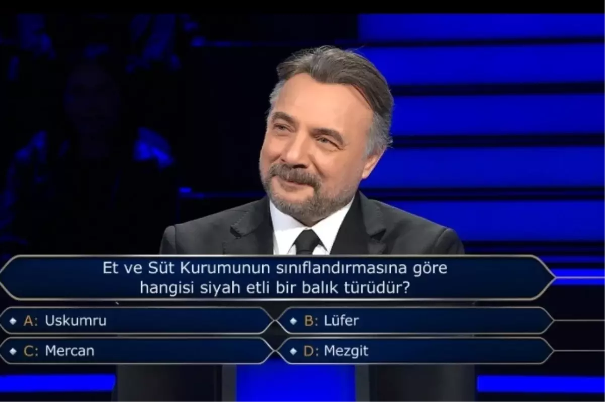 Et ve Süt Kurumunun sınıflandırmasına göre hangisi siyah etli bir balık türüdür?