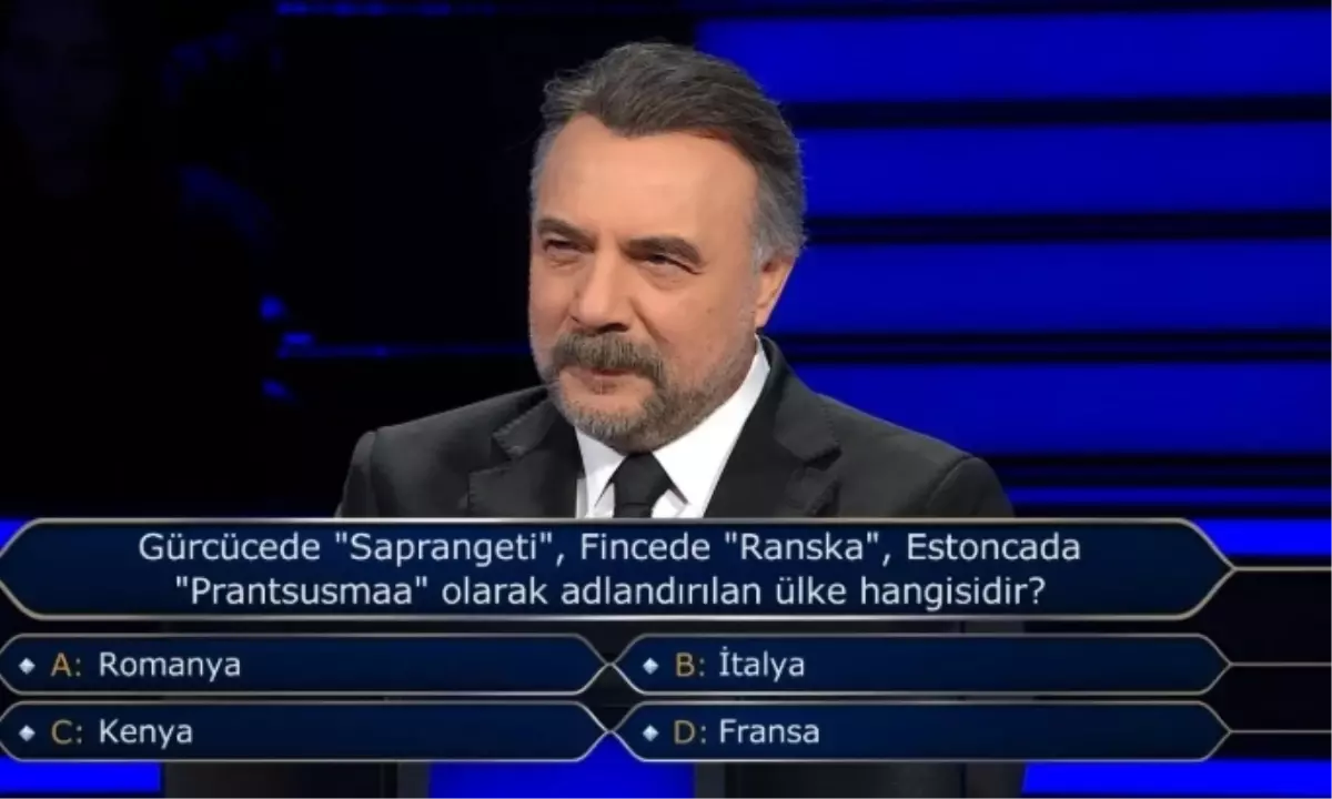 Gürcücede "Saprangeti", Fince'de "Ranska", Estoncada "Prantsusmaa" olarak adlandırılan ülke hangisidir?