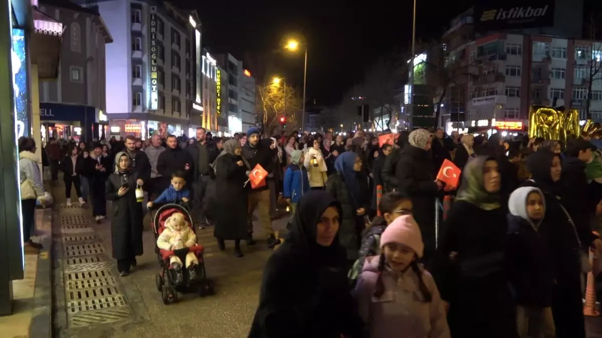 Kastamonu'da yüzlerce vatandaş Ramazan'ı dualarla karşıladı