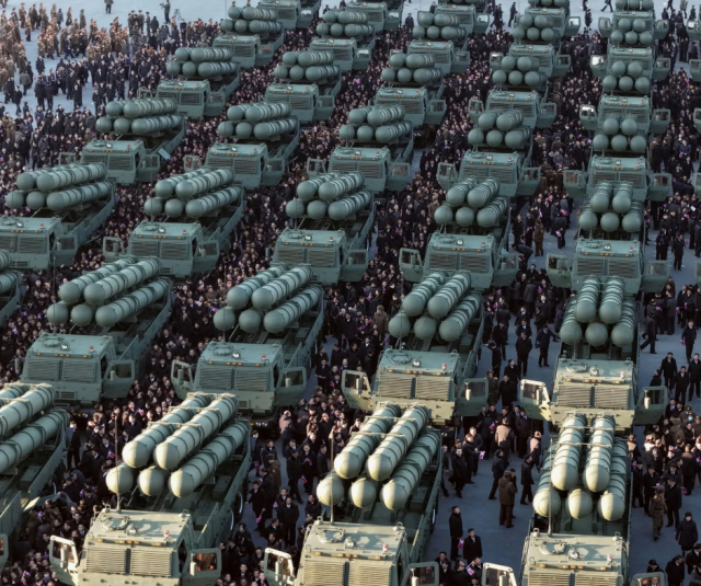 Kim introduced the new rocket he called 'the world's most powerful'