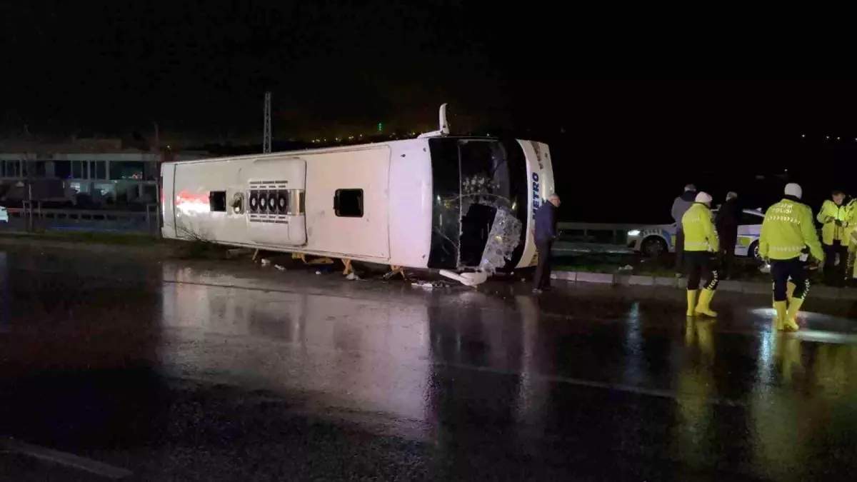 Samsun'daki otobüs kazasında yaralı sayısı 7'ye çıktı