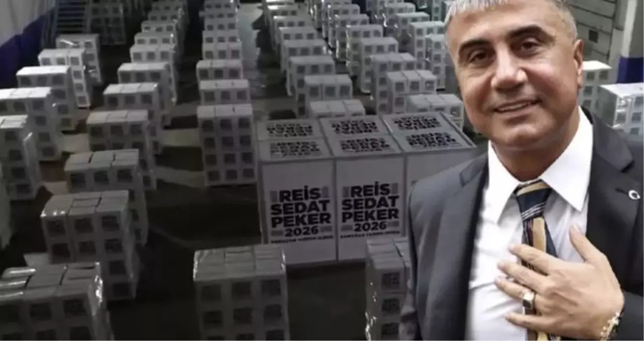 Sedat Peker kaç tane ramazan kolisi dağıttı? Sedat Peker'in dağıttığı ramazan kolisinde neler var?
