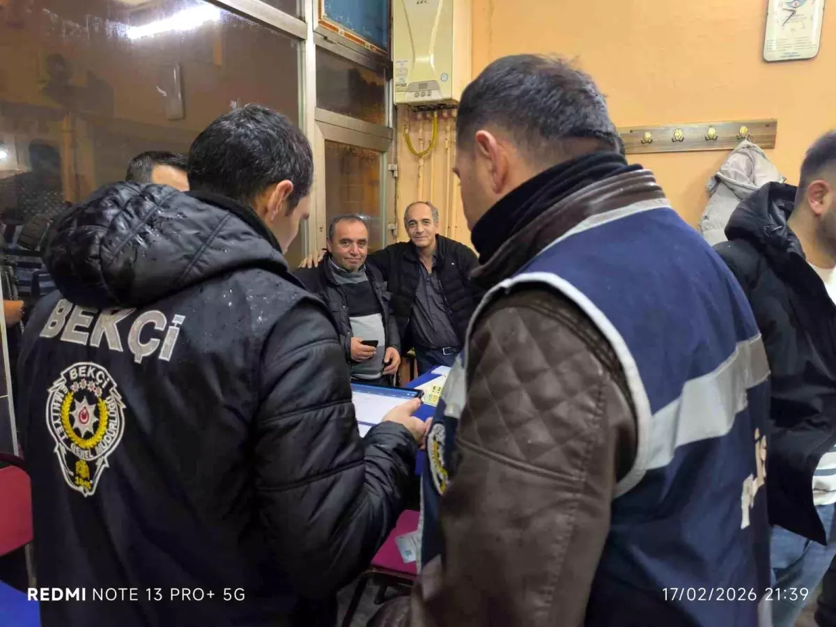 Şuhut'ta umuma açık yerlere yönelik asayiş denetimi