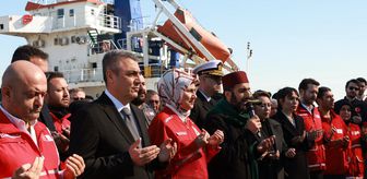 Türk Kızılay Ramazan Ayının İlk Günü Gazze'ye 21'inci İyilik Gemisini Yola Çıkardı
