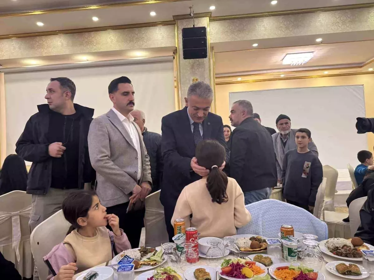 Vali Akkoyun, gazi ve şehit aileleriyle iftarda buluştu