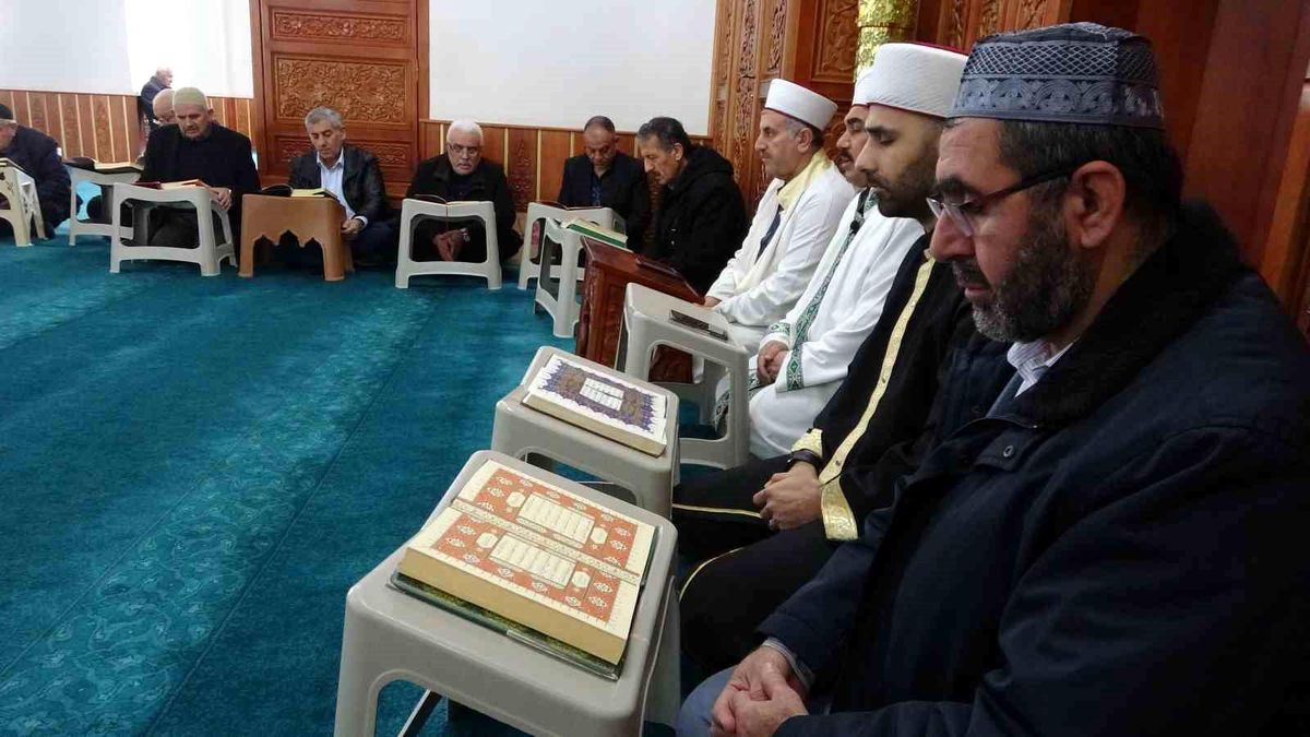 Adıyaman'da Ramazan ile birlikte mukabele geleneği başladı