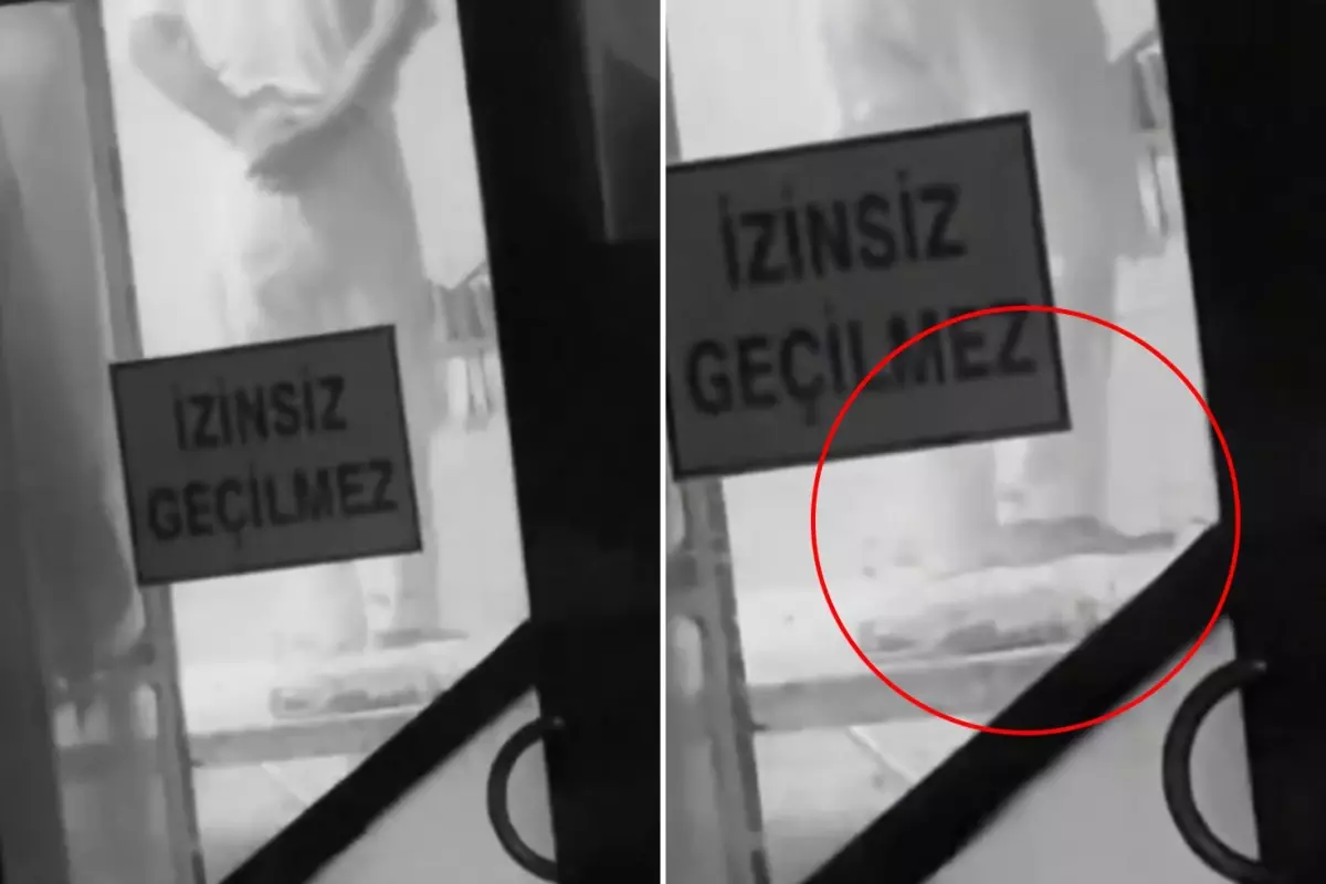 Ramazanın ilk günü skandal görüntü: Ayaklarıyla hamur yoğurdu