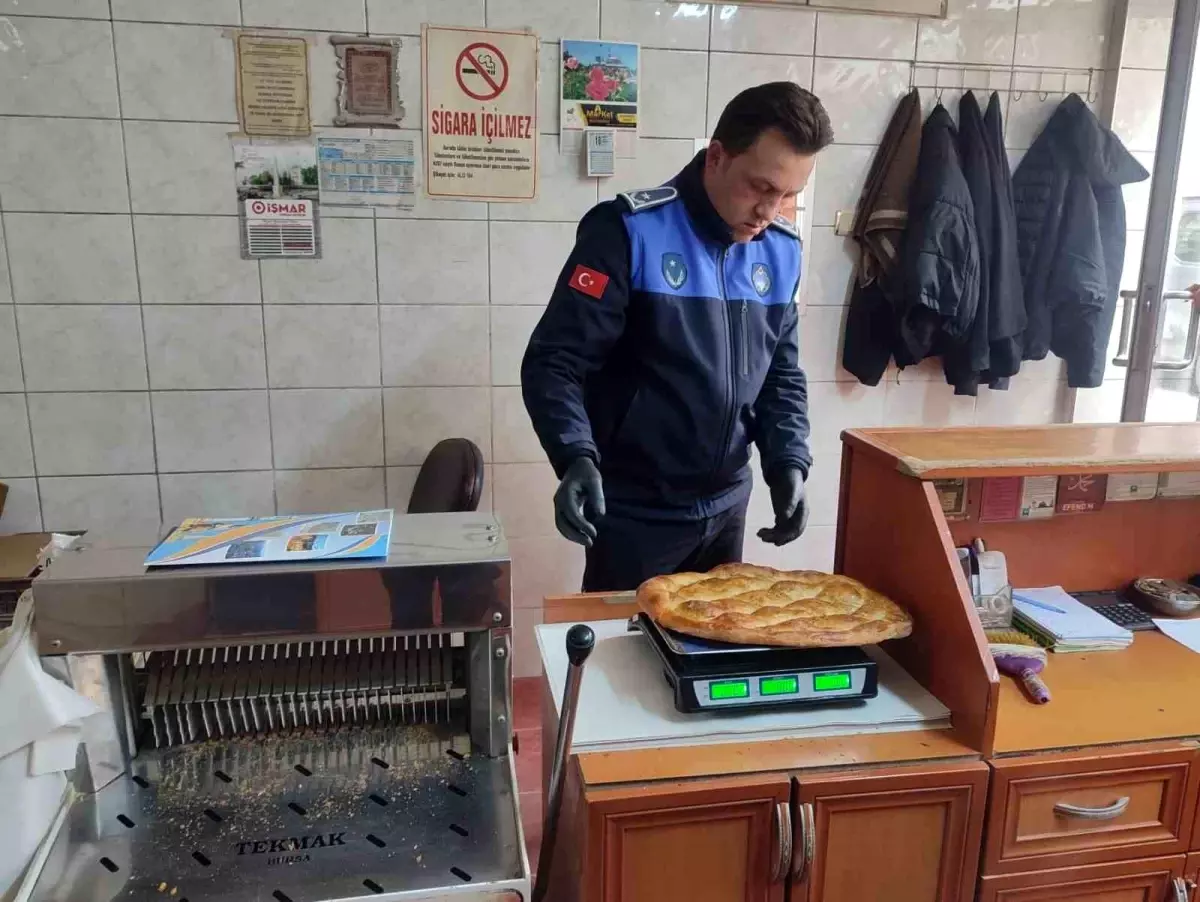 Bayburt'ta fırınlara hijyen ve gramaj denetimi