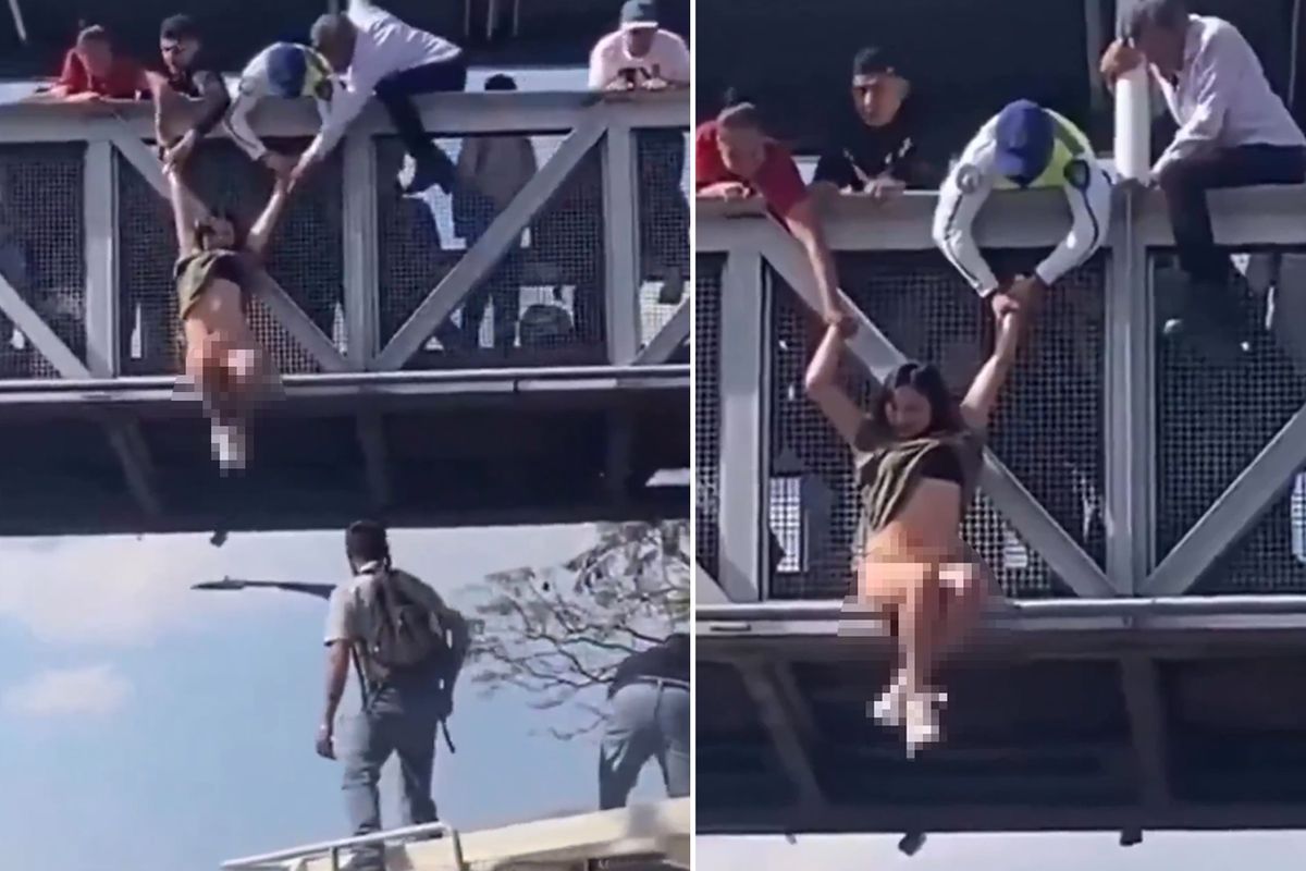 İntihar etmek isteyen genç kadın için seferber oldular