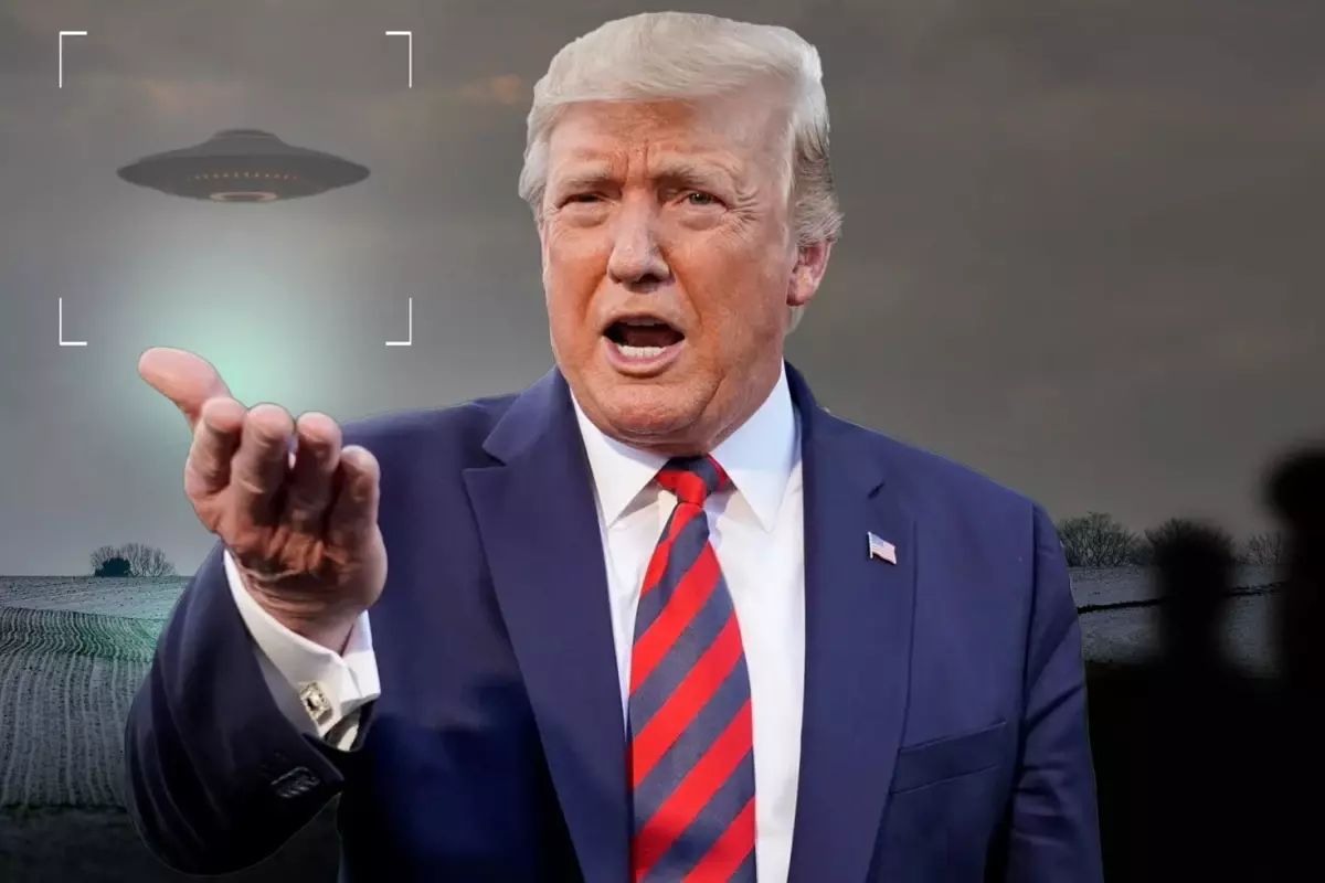 Trump talimatı verdi! Gizli UFO belgeleri açılıyor