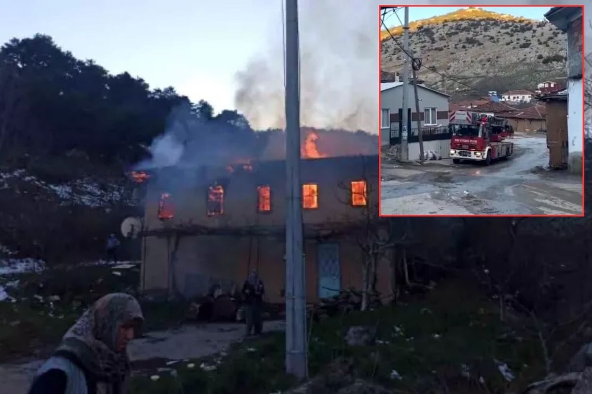 Yaşlı kadın evinde çıkan yangında hayatını kaybetti