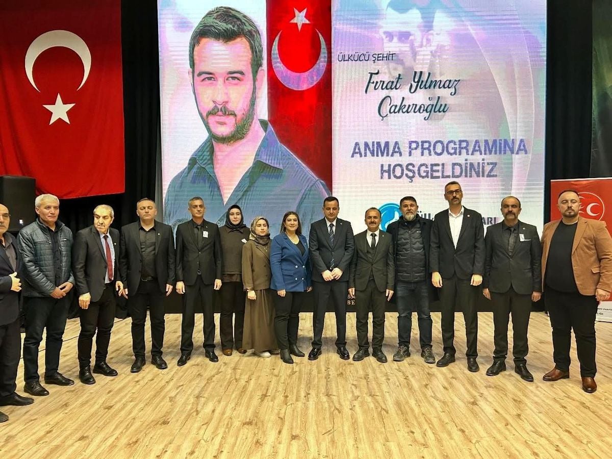 Akşehir'de Fırat Yılmaz Çakıroğlu için anma programı düzenlendi
