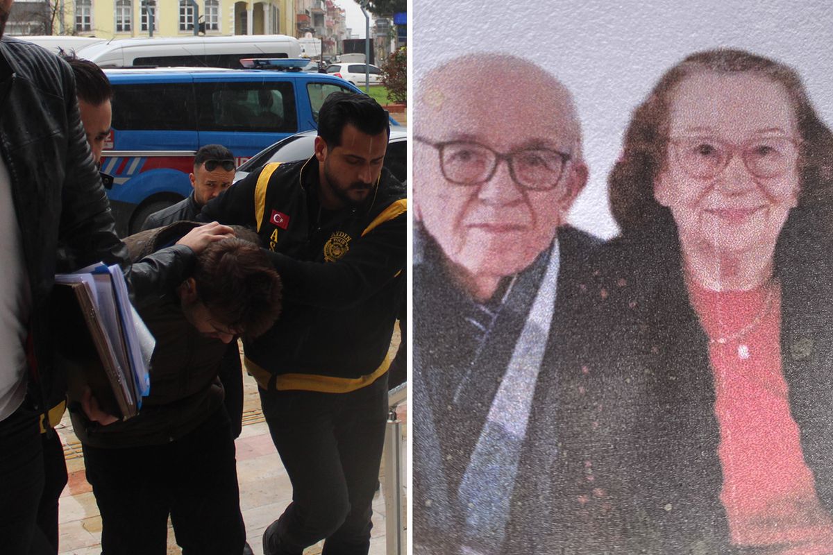 Aydın'da yaşlı çifti öldürdüğünü itiraf eden zanlı tutuklandı