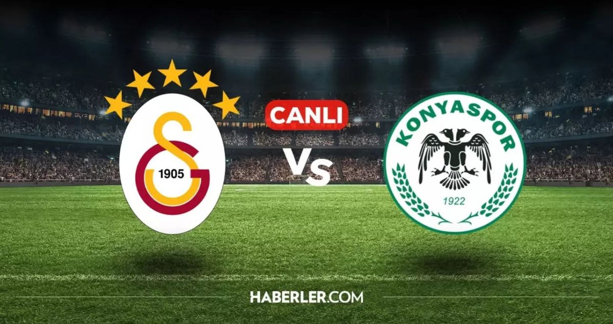 Galatasaray Konyaspor CANLI nereden izlenir? Galatasaray Konyaspor maçı hangi kanalda, nereden canlı izlenir?