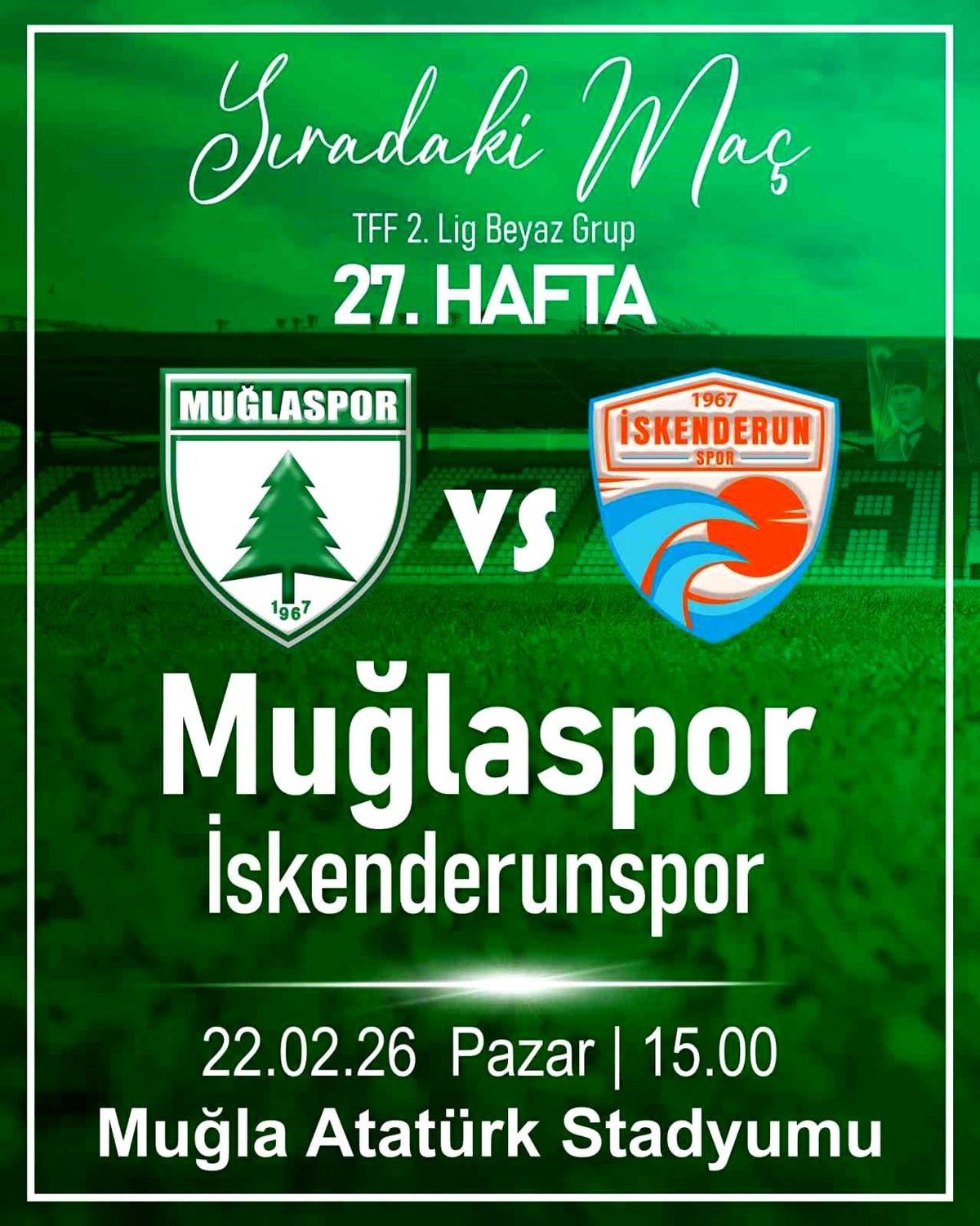 Lider Muğlaspor zirvedeki yerini korumak istiyor