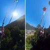 Paraşütle atlayan sporcu ağaçlara çakıldı! Kurtuldu ama ölmekten beter oldu