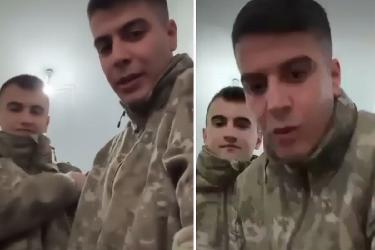 Asker üniformalarıyla TikTok'ta skandal yayın