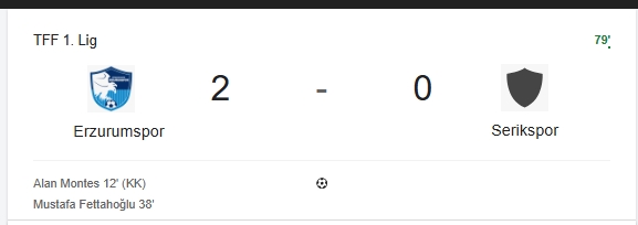 Erzurumspor maçı hangi kanalda? Erzurumspor Serik Bld. maçı hangi kanalda, nereden CANLI izlenir? Erzurumspor Serik Bld. kaç kaç?x