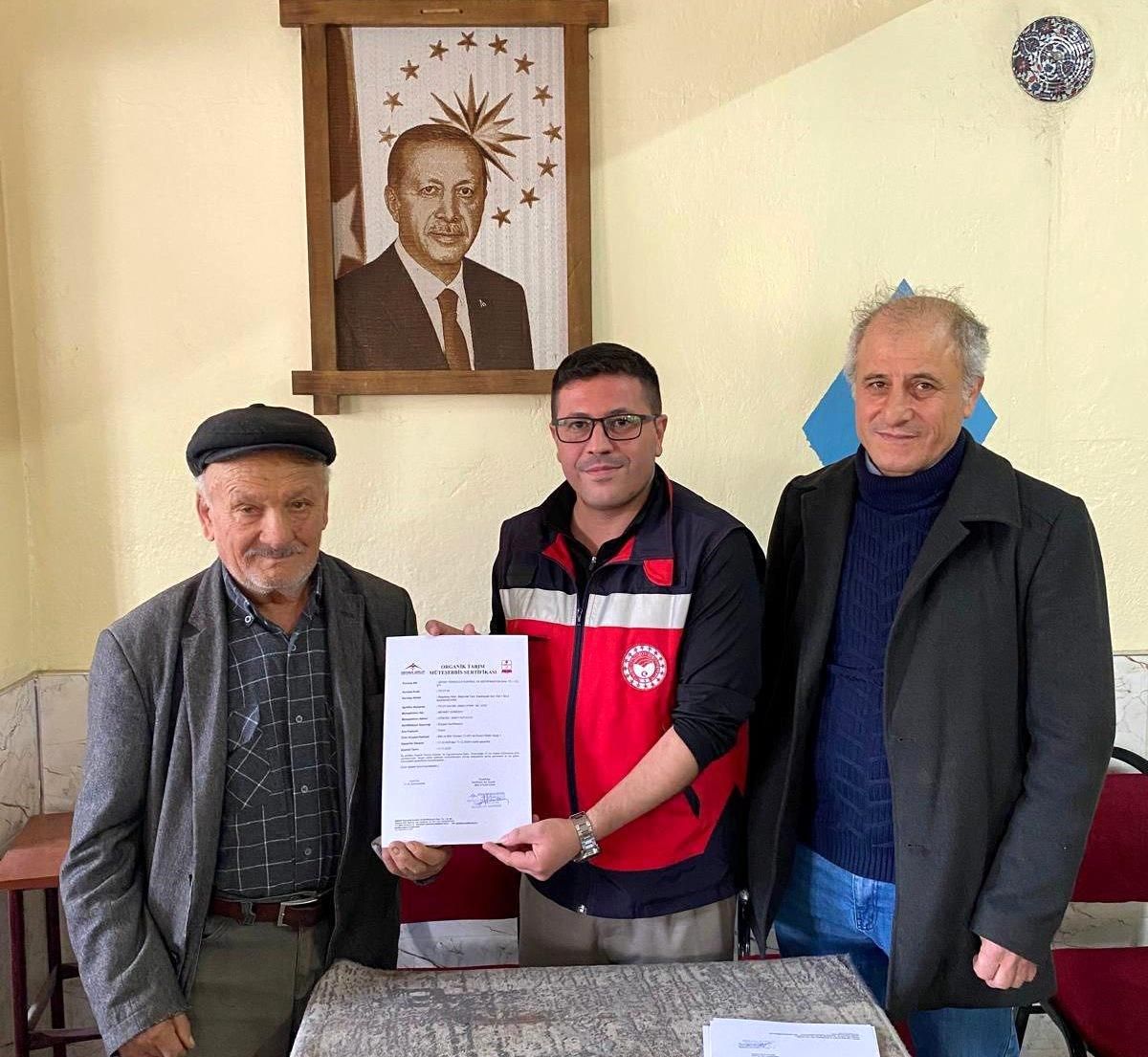 Göncek kavunu organik tarım kapsamına alındı