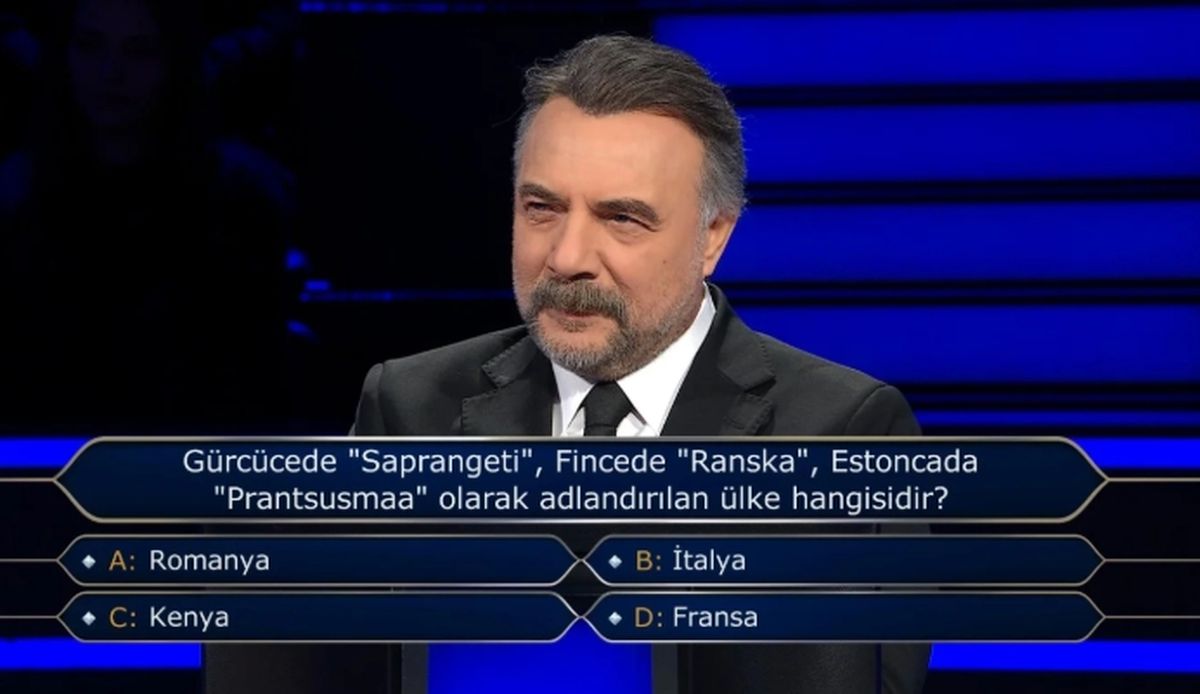 Gürcücede "Saprangeti", Fincede "Ranska", Estoncada "Prantsusmaa" olarak adlandırılan ülke hangisidir?