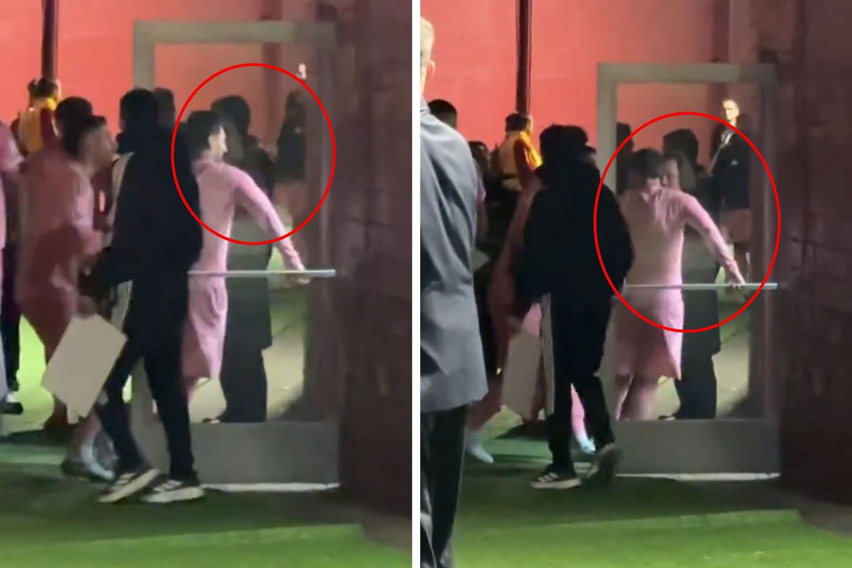 Messi'yi daha önce böyle görmediniz! Maçı kaybetti, hakem odasını bastı