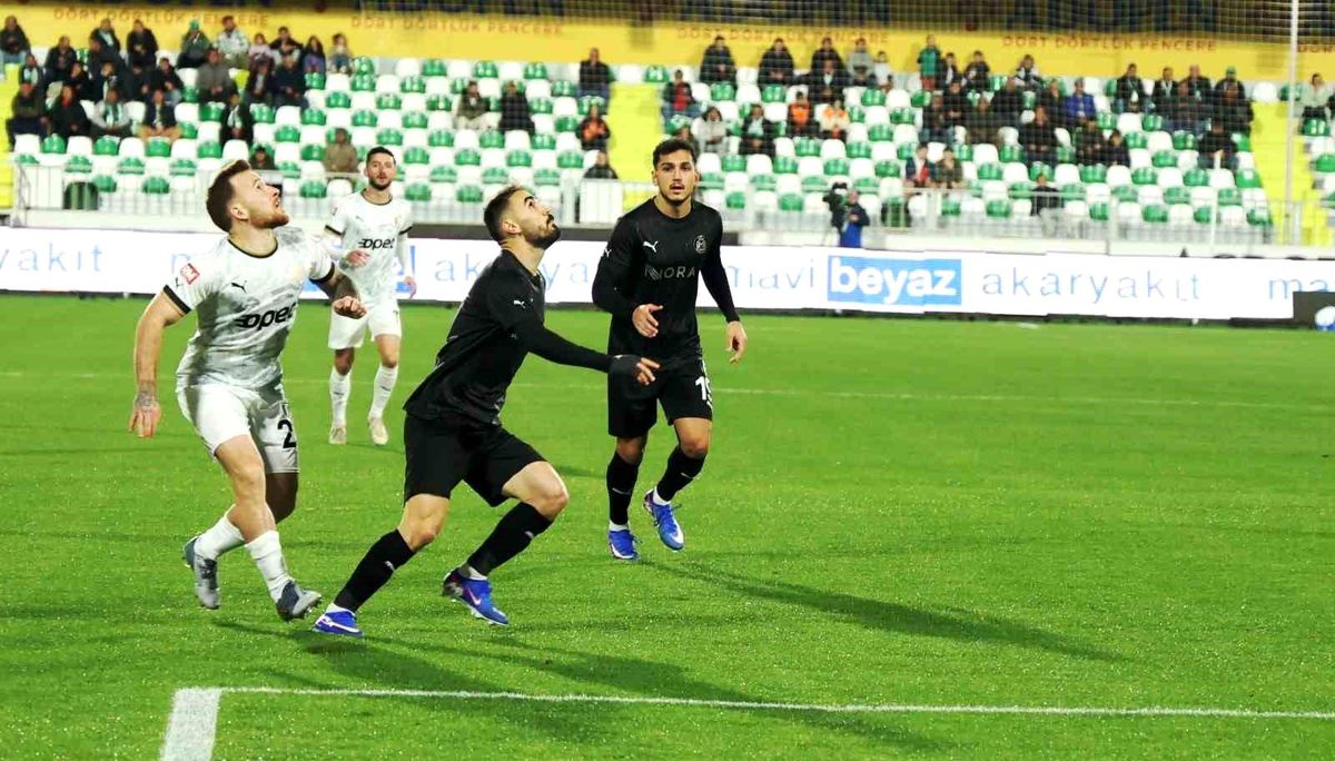 Trendyol 1. Lig: Bodrum FK: 1 Manisa FK: 2