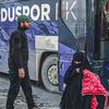 52 Orduspor FK takım otobüsü Suriye'de
