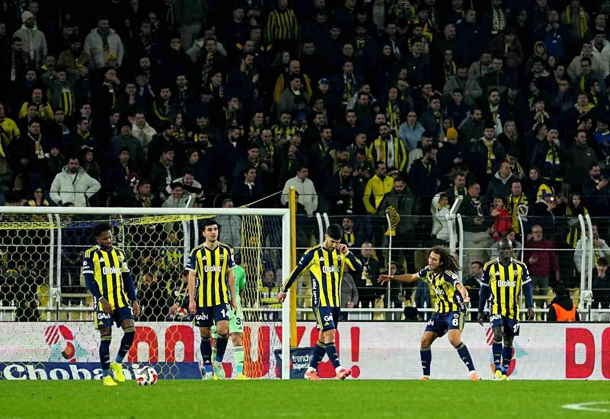 Fenerbahçe'nin galibiyet serisi 4. kez Kadıköy'de sona erdi