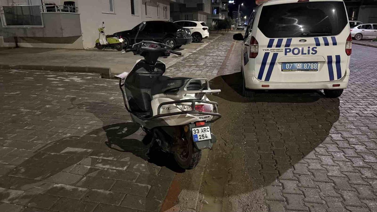 Gazipaşa'da motosiklet kazası: 1 yaralı