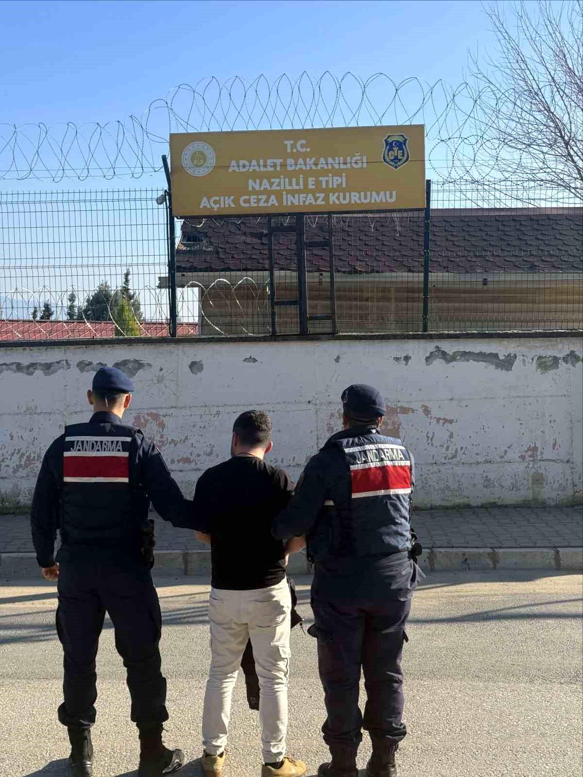 Hapis cezasıyla aranan şahıs Nazilli'de yakalandı