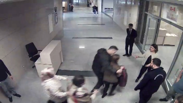 New images have emerged from the incident where the prosecutor shot the judge at the Kartal Regional Court of Appeals