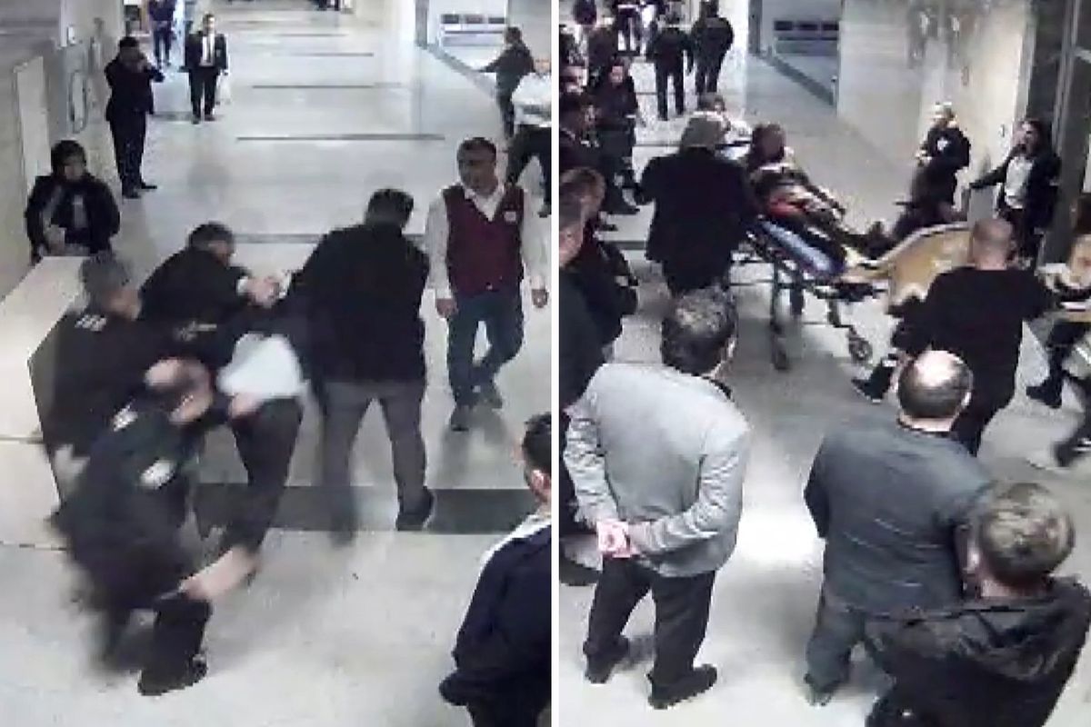 Kartal Bölge Adliye Mahkemesi'nde savcının hakimi vurduğu olayda yeni görüntüler ortaya çıktı