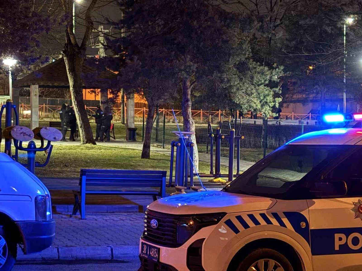 Kayseri'de parkta tüfekli kavga: 1 yaralı