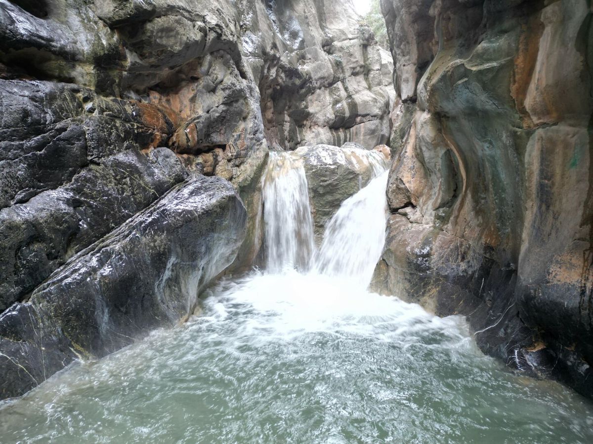 Manisa'daki Saklı Kanyon'da Su Akışı Yeniden Başladı