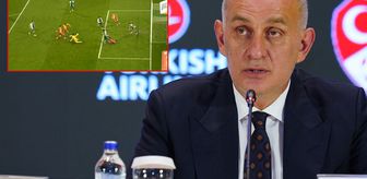 TFF kanadından ülkenin konuştuğu pozisyonla ilgili gece yarısı olay açıklama
