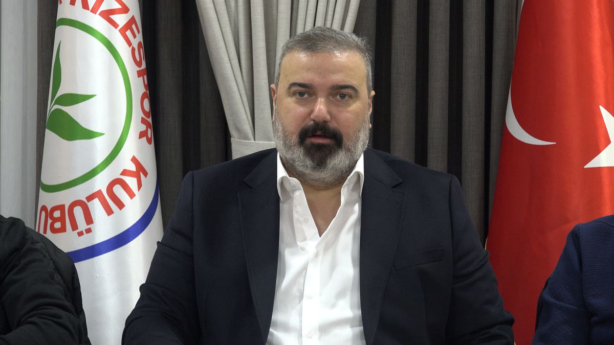 Çaykur Rizespor Başkanı Turgut: 'Mutlaka kazanmak için çıkacağız'