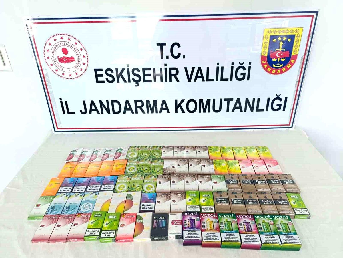 Jandarmadan kaçak sigara operasyonu