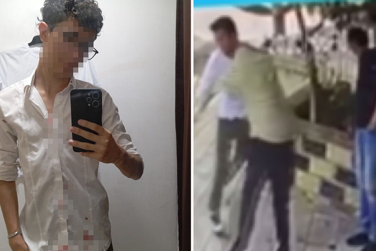 Küçükçekmece'de 16 yaşındaki çocuğu 'fotoğraf çektin' iddiasıyla darbettiler