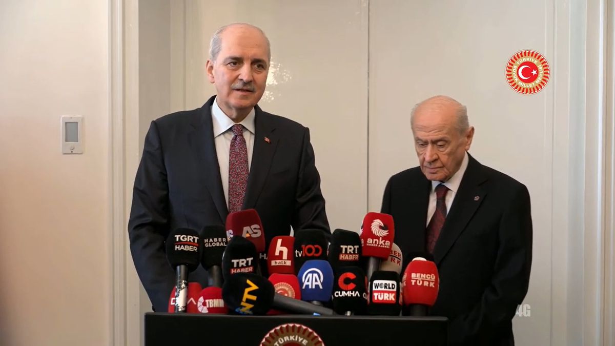 TBMM Başkanı Kurtulmuş, Bahçeli'yi ziyaret etti