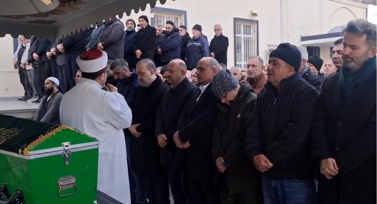 Fikri Işık'ın kuzeni son yolculuğuna uğurlandı