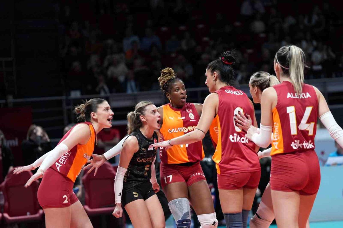 Galatasaray Daikin, CEV Kupası'nda yarı finalde