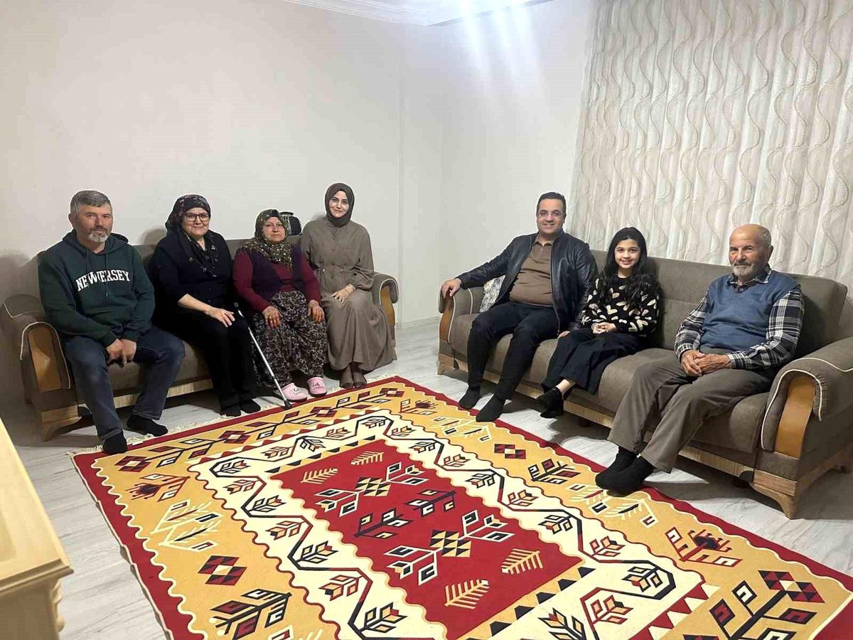 Kaymakam Dalak şehit ve gazi ailelerini yalnız bırakmıyor