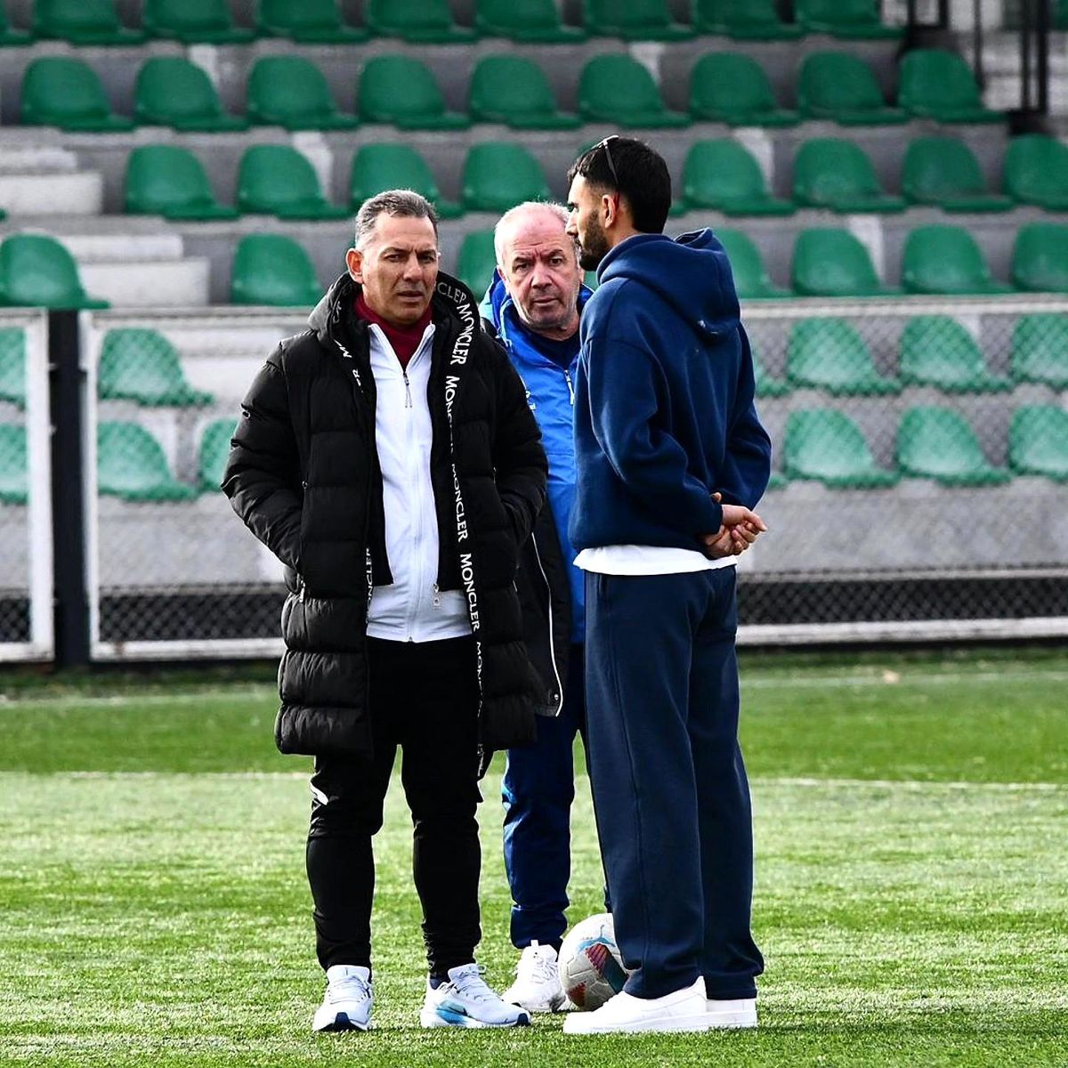 Kocasinan Şimşekspor'da Rasim Aykurt ilk idmanına çıktı