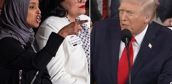 Bunu hiç beklemiyordu! Destek alkışı isteyen Trump'ı bozguna uğrattı